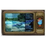 Vintage Old Style Scroll Light  39"x17"x3"