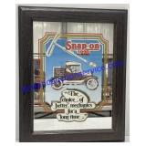 Snap-On 1920 Mirror Sign 20"x15" - Rare Dealers
