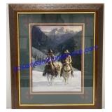 Cowboys In The Mountains 20"x17"