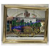 Heineken Imported Beer Mirror Sign 17"x14"