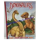 Giant Dinosaurs Coloring Book 22"x17"