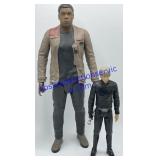Pair of Star Wars Characters (18" & 12")