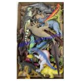 Flat of Misc Dinosaur Toys