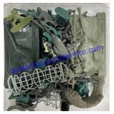 Box of Army Men & Accessories
