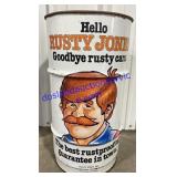 Rusty Jones Metal Can (27")