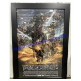 Framed "Transformers" Advertisement Poster (45x32)