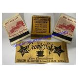 Advertising Large Sham Matchstick Books