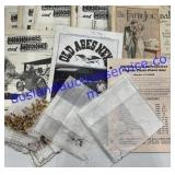 Vintage Magazines & Hankerchiefs