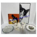 Misc Cat Decor & DeWitt Iowa Decorative Plate