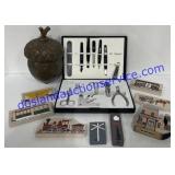 Nail Kit , Wooden Acorn & The Cats Meow Blocks