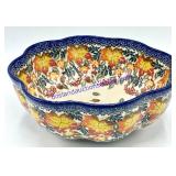 Kalich Boleslawiec, Poland Dish (10" Diameter)