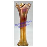 Marigold Carnival Swung Vase (9.5")