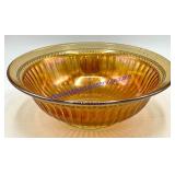 Marigold Carnival Glass Dish (9")