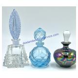 Lot of (3) Mini Decanters