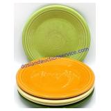 Lot of (5) Small Fiesta Plates (7" Diameter)