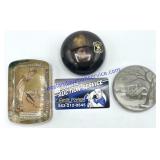 Lot of (3) Paperweights