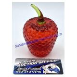 Glass Strawberry