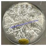 24% Lead Cristal Snowflake Paperweight