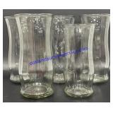 Lot of (5) Glass Vases