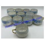Set of 12 Bavaria Tea Cups