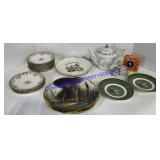 Misc Decorative Plates , Cat Figurine , Coasters