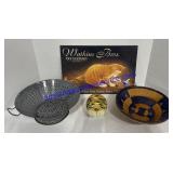 Cat Picture , Cat Piggy Bank , Strainer, bowl