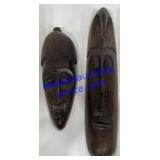 Wooden Masks 15" & 11"