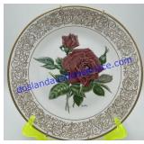 Boehm Porcelain " The Mister Lincoln Rose"