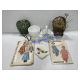 Printed Patterns , Milk Glass Decor & Misc Decor