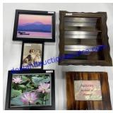 Mirrored Shadow Box/Shelf, Pictures, Frames