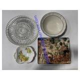 Bowl , Veggie Tray , Candy Dish & Tray