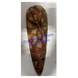 Wooden Mask 23" Tall