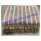 Decorative Footstool 8" x16"x12"