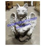 Cement Gargoyle Garden Decor 12"