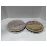 Anchor Hocking Storage Plates W/ Lids