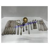 Sets of Silverware & Decorative Spoons
