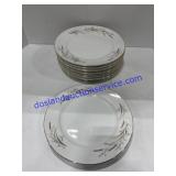 12 Golden Harvest 10" Dinner Plates