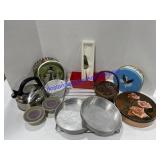Tins , Tea Kettle , Baskets Etc