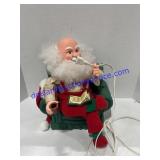 Musical Santa Figurine