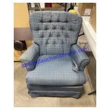 Blue Rocking Chair