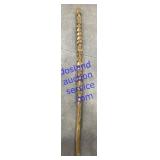 Hand Carved Walking Stick 45"