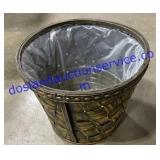 Weaved Planter Basket 10"