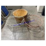 Wire Baskets & Wicker Basket
