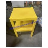 Yellow Plastic Shelving 17"x15"x24"