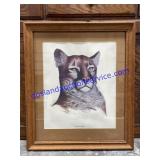 Mountain Lion Print (17 x 15)
