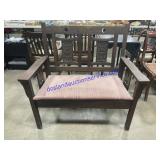 Vintage Wooden Bench (44 x 41 x 24)