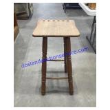 Wooden Stool (30")