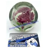 Glass Paperweight