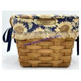 Longaberger 1994 Dresden Basket (9 x 7 x 6)