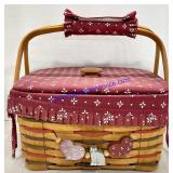 1996 Longaberger Cake Basket (13 x 13 x 7)